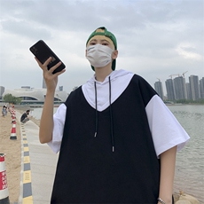 2025夏新款文艺ins简约新款时尚短袖T恤T225P30，男装T恤，星座1108