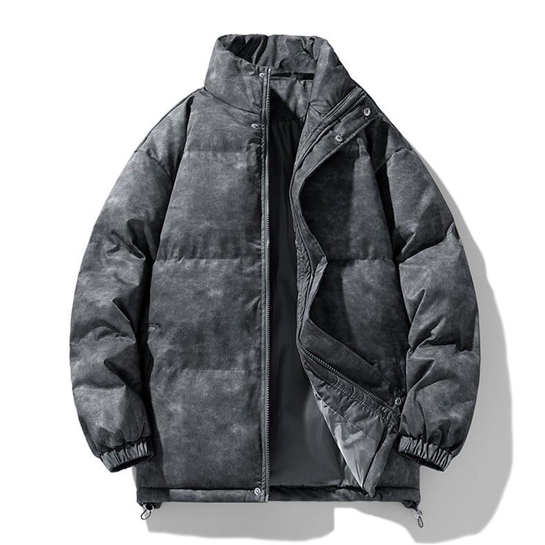 特批5589脏脏款棉衣港风高级晕染印防风加厚保暖棉袄MY8977,男装棉衣,电商A128