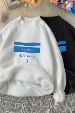 M18033-P45加绒款-P65半高领毛衣男士大码针织衫男毛线衣男，男装针织衫/毛衣，电商A040