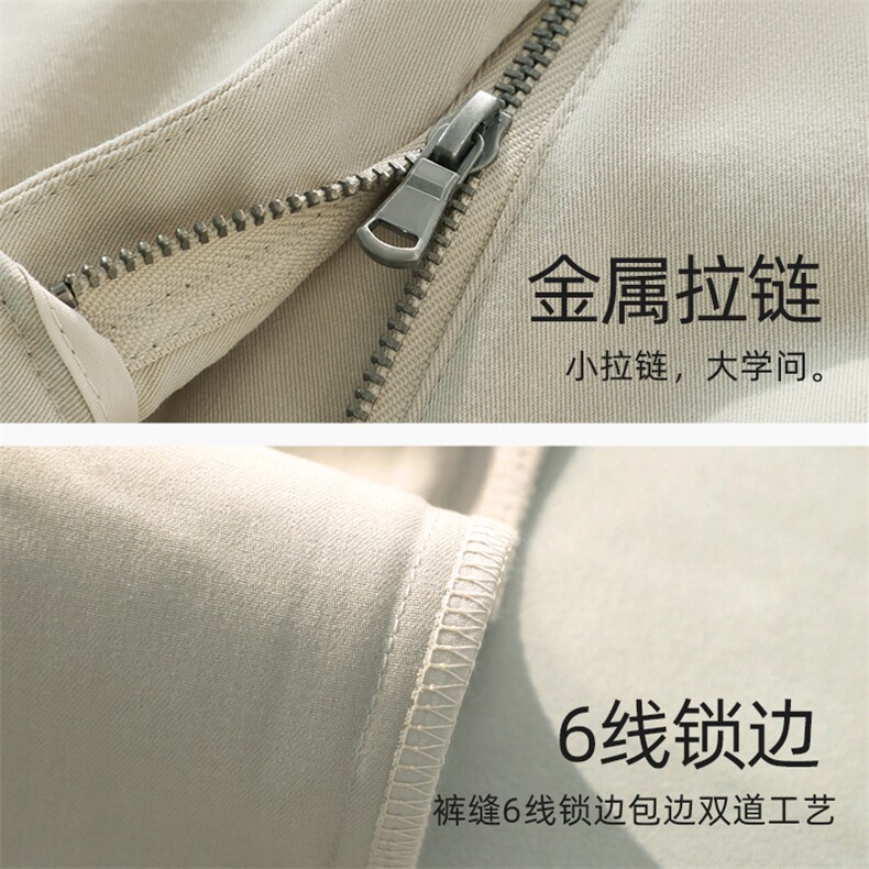 BGW-Y6580夏季男士薄款商务休闲弹力纯色休闲裤免烫透气修身长裤,男装休闲裤,电商B360