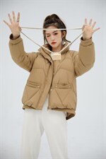 时尚韩版短款羽绒服，女装羽绒服，咔蒂妮