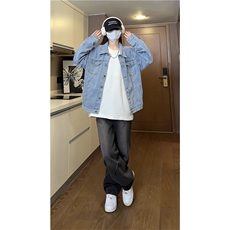 JK988-P60-控88现货牛仔夹克外套，男装夹克，星座116
