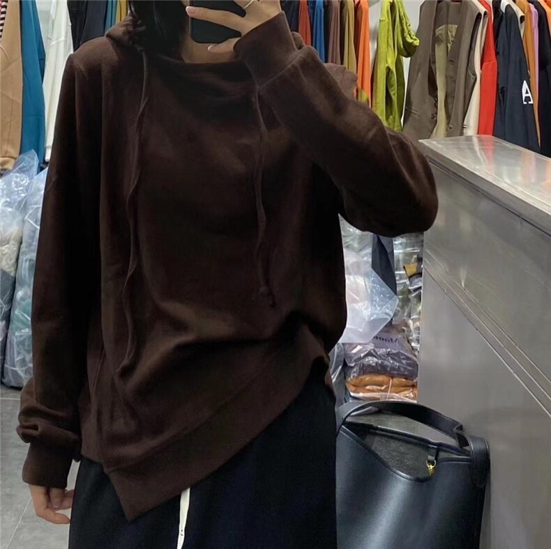 冬季新款帽衫双面绒，其它，月光水岸