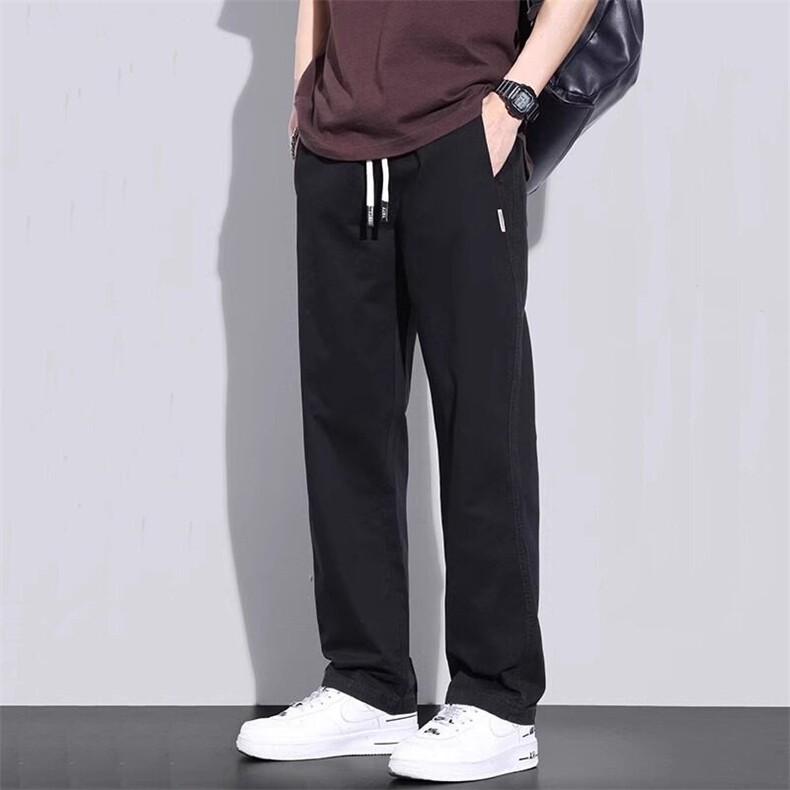 GX5006P25夏季冰丝休闲裤男士薄款宽松大码速干运动休闲直筒裤子，男装休闲裤，星座1108-5