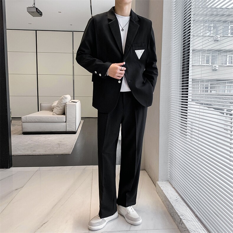 春秋款西服西裤套装A328-2282-P170-K259，男装西服，星座406