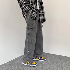 新款春季水洗直筒牛仔裤N0863P50，男装牛仔裤，星座1116-2
