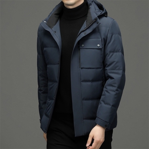 CSYR97689钱塘2020-2冬季厚款商务休闲有帽中年男士羽绒服P240图片