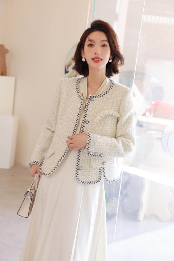 90绒小香风羽绒服，女装羽绒服，卡西姆