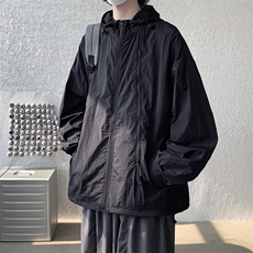 情侣防晒衣夹克男女拼接外套上衣冲锋衣F03-P55，男装夹克，星座308B-2