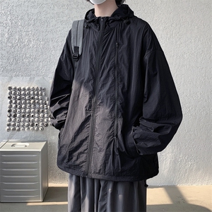 情侣防晒衣夹克男女拼接外套上衣冲锋衣F03-P55图片
