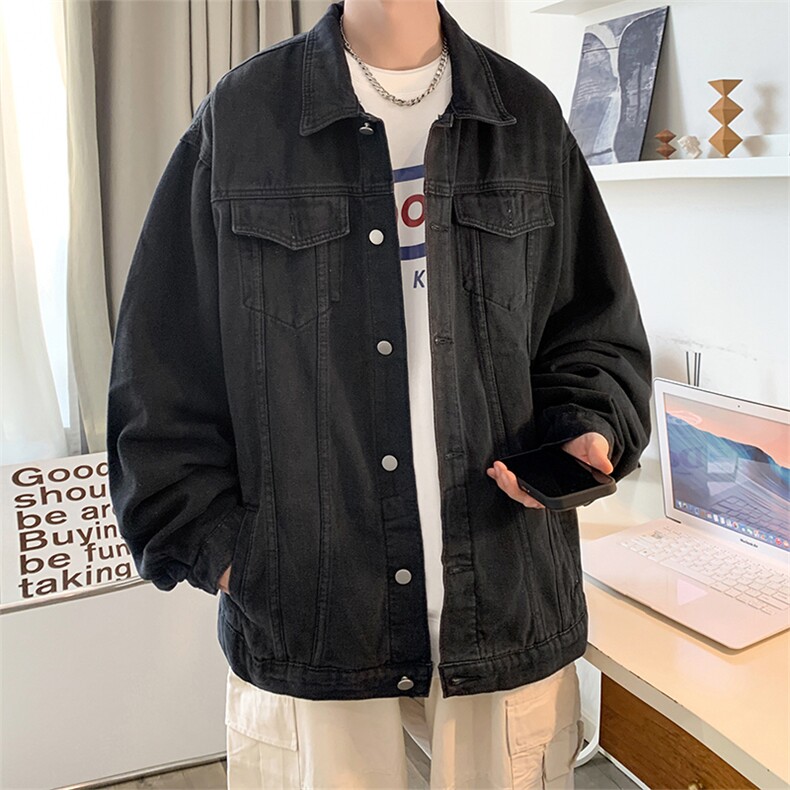 直播品质美式高街扎染印花复古水洗牛仔衣潮流夹克外套NZ09特65,男装夹克,电商A486