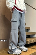 Z616春季新款防水工装冲锋裤拉链设计感口袋长裤TY2424P65控78，男装休闲裤，星座512A（原616）