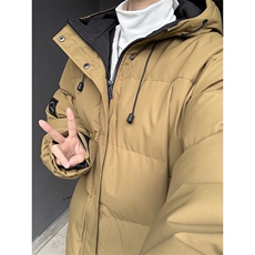 现货高品质美式高街冬季重磅三防加厚羽绒棉衣登山冲峰外套厚，男装棉衣，电商A486