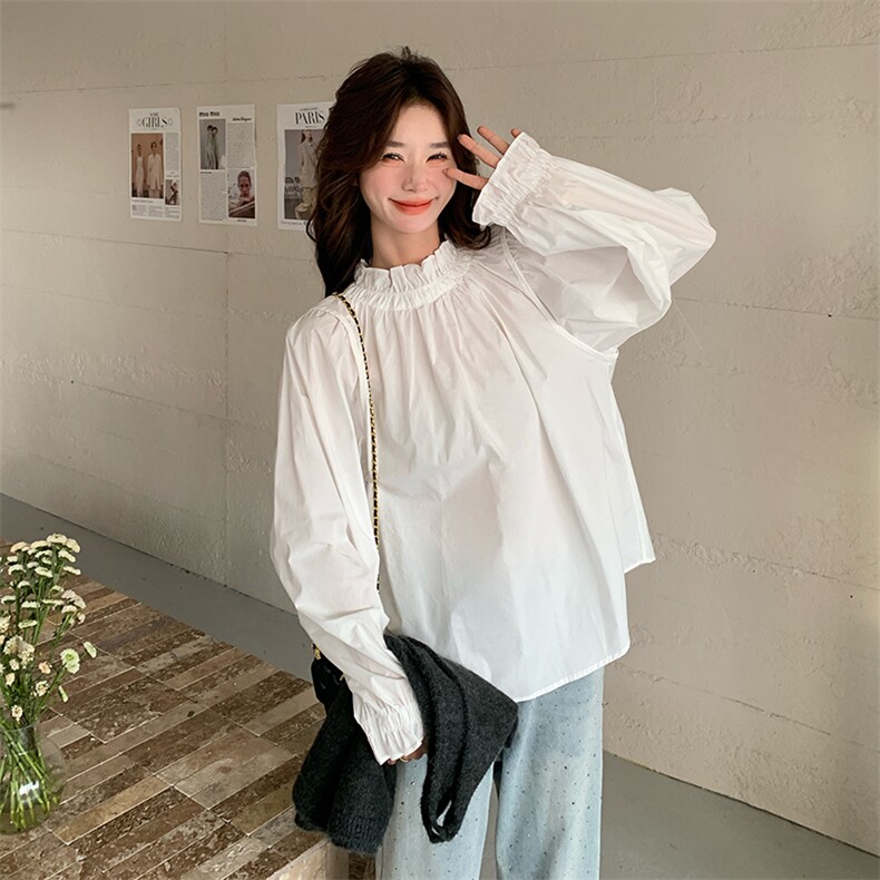 韩系v领针织马甲背心套装2025新款女春秋气质花边上衣叠穿两件套,女装套装/套裙,维壹