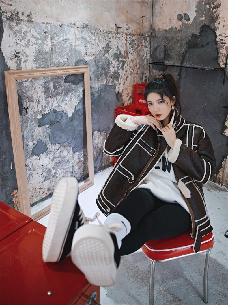 皮毛一体，女装，YOUER DENG