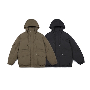 外27-2GANYOU日系多口袋设计连帽加厚棉服MY09-P215图片