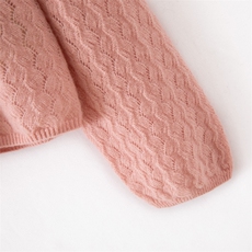 2025年秋季新款席编镂空款针织羊绒衫时尚休闲通勤百搭，女装羊绒衫，博友羊绒