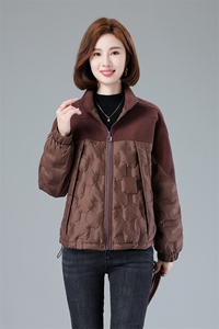 现货2023冬季小众设计拼接休闲宽松百搭羽绒服图片