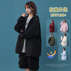 UPF100+有报告凉感轻薄透气套装防晒服两件套HS628-P75，男装防晒衣，星座1206（原A206）