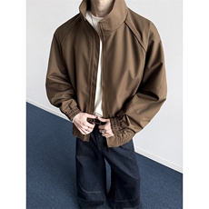 春季新款美式高街潮流飞行服男士立领夹克外套2619-P45，男装夹克，星座1403A