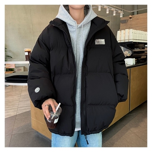 M882-P82美式宽松型立领面包服棉衣外套图片