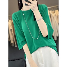 2025年夏季新款篇幅袖女士上衣，女装蕾丝衫/雪纺衫，丽特绒