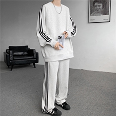 白灰色套装