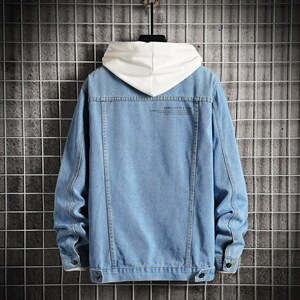 JK607-p55-大量现货牛仔夹克肥仔量足破洞印花大码,男装夹克,星座103A