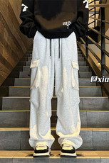 XZ616秋冬季新款重磅华棉工装直筒休闲长裤TY979P65控78，男装工装外套，星座512A（原616）