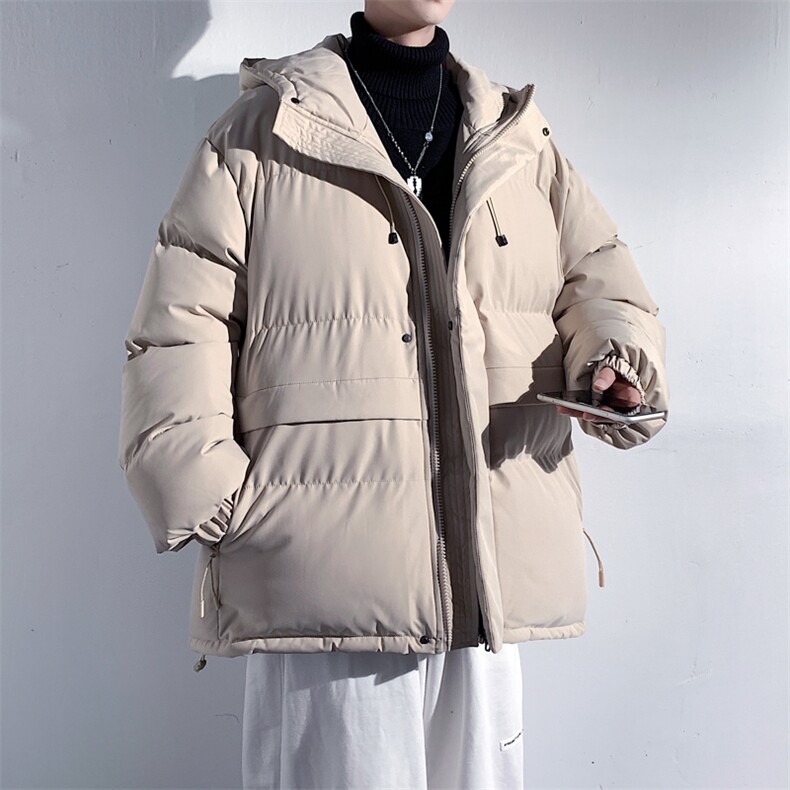 港风2026新品冬季宽松情侣装男装棉衣棉服冬装加厚外套D002-P105,男装棉衣,星座717