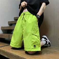 主推夏季工装短裤男宽松工装裤直筒情五分裤A436-6202-P35，男装牛仔裤，电商A436