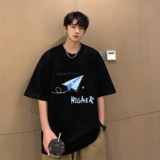 麂皮绒短袖t恤男大码半袖男JD82270-P25，男装T恤，电商A040
