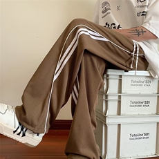 潮休闲裤直筒微弹纯色长裤男时尚潮牌夏季休闲裤B107P38，男装休闲裤，星座1116-2