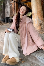 现货主推糖果粉甜美加厚白鸭羽绒服2C236-T012-P305-K418，女装羽绒服，2C236