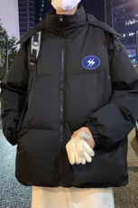 冬季港风韩版宽松加棉加厚连帽冲锋衣棉衣棉服MY6211P115控158，男装夹克，电商A268A