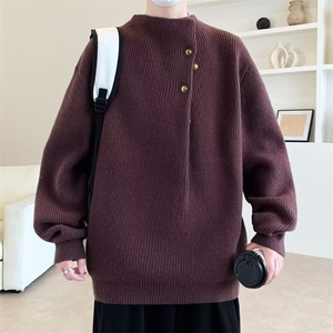 1506-1/MMY302/P62季高领毛衣男款设计高级感潮牌图片