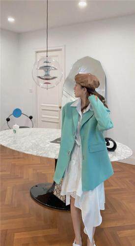 【春季新款】自制银扣西装，女装西装，F/TU