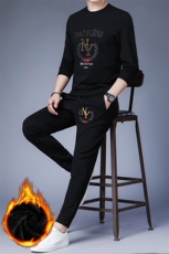 CA90857钱塘2020-2秋冬季厚款加绒时尚帅气中青年男士套装P171，男装休闲套装，钱塘207-2