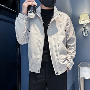 高级感痞帅炸街外套男立领夹克社会小伙店主风301C-JK15-P98控138图片