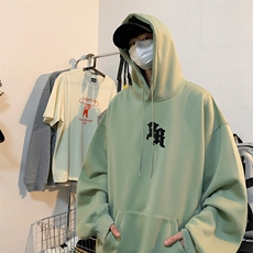 ！发泡印花！连帽圆领卫衣男装港风帽衫男LM119-P35，男装卫衣，电商B367