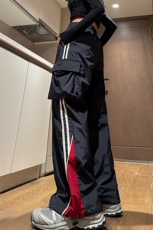 春季新款休闲裤C5361-TP50控价68可束脚裤子男撞色条工装裤，男装休闲裤，电商A102-1