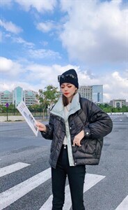 冬季羽绒服图片