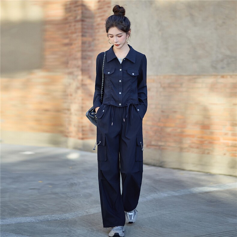 现货！！！2025年秋季全新时尚休闲三件套装9505，女装套装/套裙，红依佳