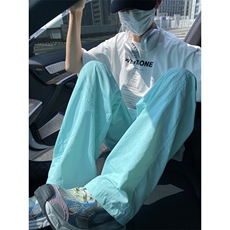 抖音品质夏季新款冰丝潮流设计宽松休闲裤B315-K24174-特p30控58，男装休闲裤，电商B315