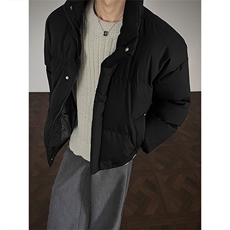 支持二开冬装加棉加厚立领棉服男女棉衣外套光板面包服M816-P70，男装棉衣，电商A441