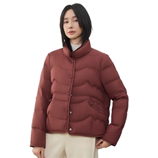 现货2025年冬季新款90白鸭绒盘扣轻薄短款羽绒服女，女装羽绒服，阳光伊恋