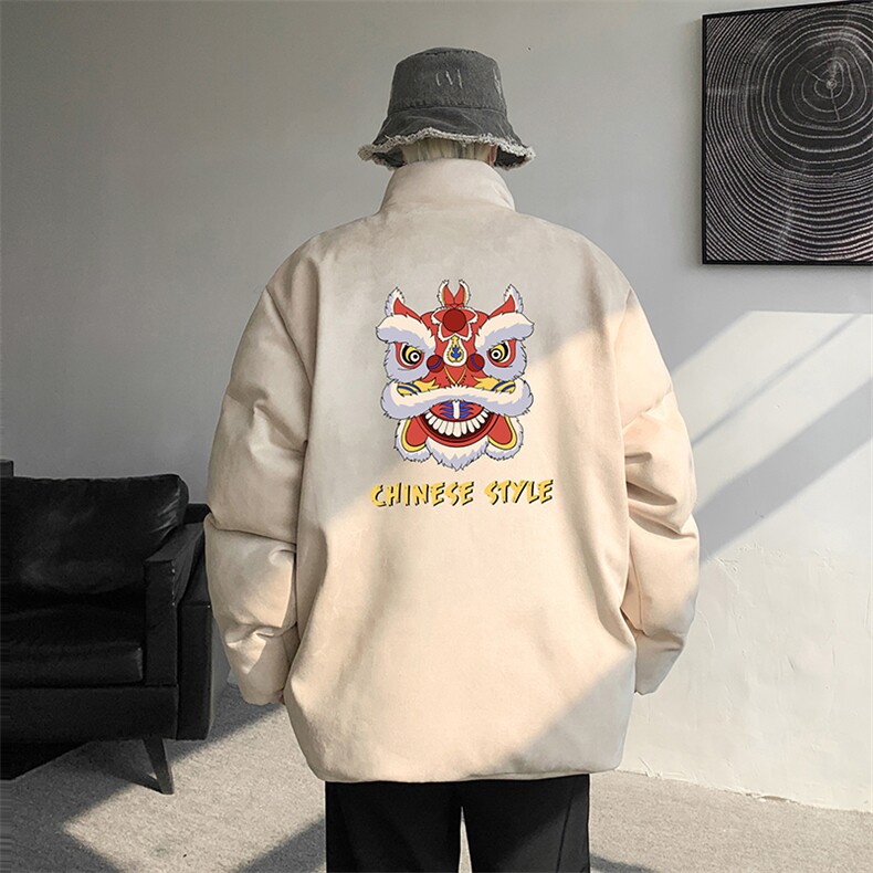 麂皮绒棉衣男大码立领棉袄子男羽绒棉服JM87185-P110,男装棉衣,电商A040