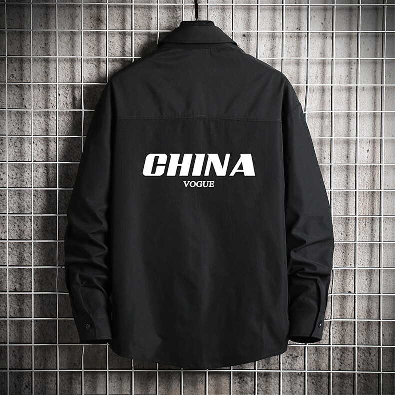 CS15001-P38加绒款-P48长袖衬衫男士大码宽松衬衣男寸衫网格,男装衬衫,电商A040A
