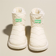 加绒高帮雪地靴女2024冬季新款学生ins韩版保暖休闲鞋棉鞋女，女鞋雪地靴，电商A223