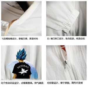 FS63154-P55 薄款防晒衣男透气防紫外线钓鱼外套冰丝防晒服图片
